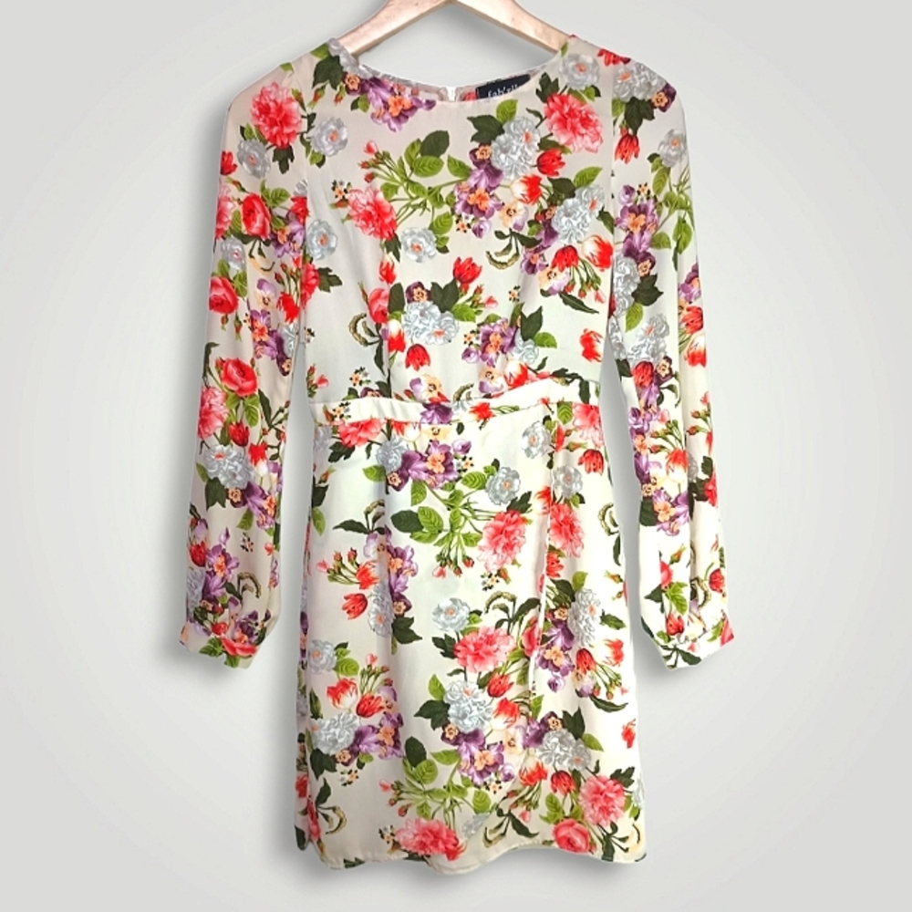 fab'rik - Floral Long Sleeve Dress